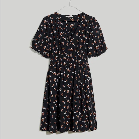 Madewell Dresses & Skirts - Madewell Challis Sophia Mini Dress in woodland floral